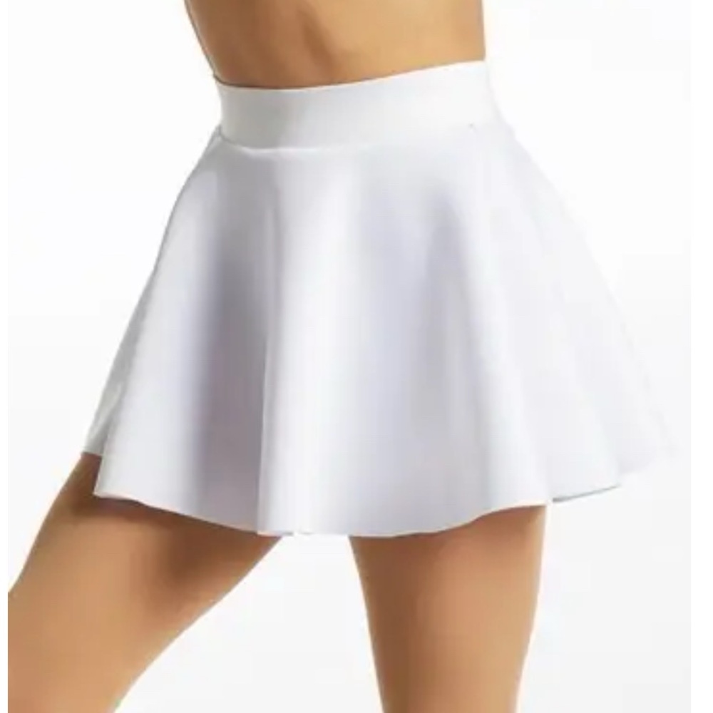 Weissman Mixify White Skater Skirt Size Large Child
